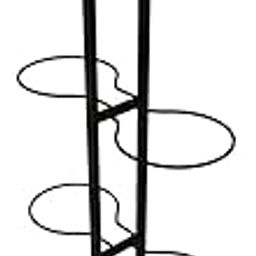CALANDIS™ 8 Tier Ball Display Rack Garage Ball Organizer for Exercise Ball Living Room Black | Other Sporting Goods-image-43