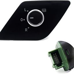 RuiWen VWMS016 Electric Side Mirror Adjustment Window Switch Replacement Fit for VW Volkswagen Jetta 2011 2012 2013 2014 2015 2016 2017 2018 OE# 5C7959565J (10 PINS)-26