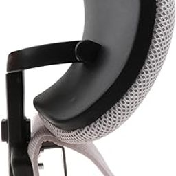 UJEAVETTE Office Chair Adjustable Headrest Lift Chair Head Pillow for Office Dorm Room Grey-image-10