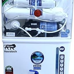 Heeratech Aqua RO + UF + UV + TDS Control 12 Leter Water Purifier Dispenser Fully Automatic Machine, Best For Home/Office Purpose | 12 Liter Storage Tank (With Free Pre Filter)||HR-012-24