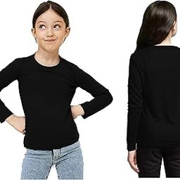 Full Sleeve Camisole, Inner Wear//Slip/Spaghetti Top for Girls (5-6 Years, Black)-image-78