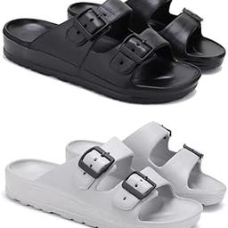 WINGSCRAFT Men's Rover Lightweight Comfortable| Slides|Clogs| Sandals with Adjustable Back Strap for Men Combo(AD)-3115-3113-image-21