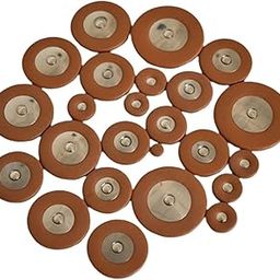 CALANDIS 25Pcs Saxohone Leather Pads with Multi Size for Alto Sax Accessory Saxophone | Other Accessories | Parts & Accessories | Wind & Woodwind-image-8
