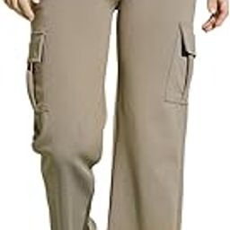 Plus Size Straight Fit Full Length Solid Cargo Pant | Women Casual Pant-image-15