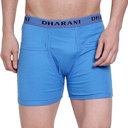 Dharani Mens Pocket Trunks Cotton Underwear (Assorted Colours)-image-46