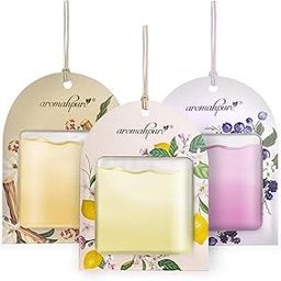 Aromahpure Gel Wink Hanging Car Perfume - Assorted Pack of 3 | Long-Lasting Gel Based Car Air Freshener | Car Accessories | Last Up to 30 Days-8