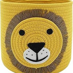 MOON LIGHT Large Jute Rope Basket - Tall Laundry Basket Hamper for Dirty Clothes Woven Jute Storage Basket for Blanket in Living Room Toy Basket for Nursery Storage (10×8)-image-31