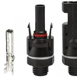 THE STYLE SUTRA® 4x2x Solar Connectors Portable 2.5/4/6mm IP67 30A Solar Panel Cable Connectors | Home & Garden | Home Improvement | Electrical & Solar | Alternative & Solar Energy | Solar Panels-8