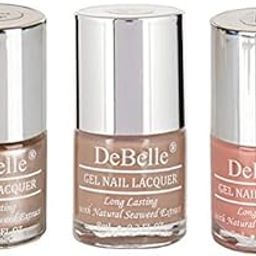 DeBelle Gel Nail Polish Combo of 3 Chrome Beige, Coco Bean, Rose Aurelia 24ml (8ml Each)-picture-36