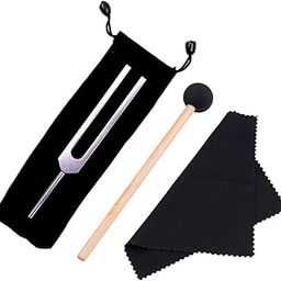 Vaguelly 1set Tuner with Hammer for Accurate Guitar Tuning Aluminum Alloy Tuning Fork Essential Sound Instrument for Musicians for Physics Experiments and Music Practice-image-65