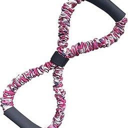 ATORSE Fitness Resistance Band Gym Strength Training Non Slip Gripping Stretch Band Pink-image-4