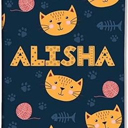 Personalized Passport Cover PU Leather Polyfabric - Cute Little Cat-picture-40