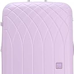 Dew Hard Luggage with Expander, TSA Lock, Toiletry Pocket, Shoe Pouch and Dual Wheels - Large - Lush Lilac-picture-11