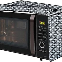 The Furnishing Tree microwave oven cover Suitable for Panasonic 20 Liters Solo NN-SM255WFDG, Dustproof, Stain-Resistant, Cover Size WxDxH in CM- (43.48x30.48x25.4), Interlocked Ropes Pattern Grey-image-75