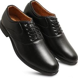 Men's Faux Leather Formal Shoes (Black)-PID53520-image-86