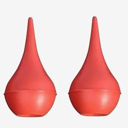Baby Nasal & Ear Suction Bulb – Pack of 02 Pcs Soft Rubber Aspirators for Newborn Nose Cleaning & Earwax Removal – Safe & Gentle Mucus Extractor for Infants. (Regular, 2, count)-image-28