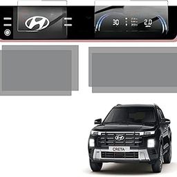 10H2 Headlight Protector Tempered Glass for New Car Compatible with Hyundai Car (SCREEN GUARD 4PCS CRETA)-image-70