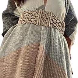 Boho Macrame Braided Belt - Corset & Waistband in Various Sizes and Colors - Boho Style Belly Chain Strap-image-25