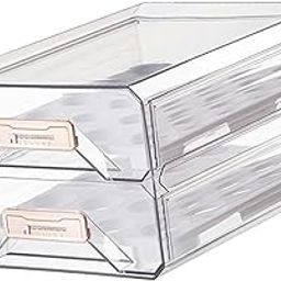 BNF Egg Holder for Refrigerator Space Saving Clear Acrylic for Pantry Countertop Clear | Home & Garden | Kitchen, Dining & Bar | Kitchen Storage & Organization | Food Storage Containers-picture-4