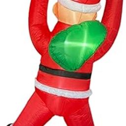 SECRET DESIRE Creations Christmas Decoration Outdoor Home Decor Xmas Inflatable Climbing Santa Claus Style A|Home Decor|Figurines-image-27