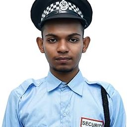 P-Cap for Security Personnel – Black & White Stripe Design with S Logo-image-59