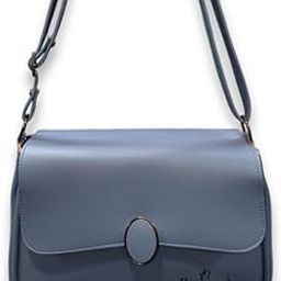 Rosewood Stylish Sling Bag for Women & Girls – Premium Faux Leather, Slate Blue-image-61