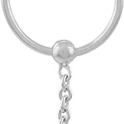 925 Sterling Silver Triangle Charm CZ Diamond Nose Ring & upper helix earring For Women (10mm- 1PC)-image-10