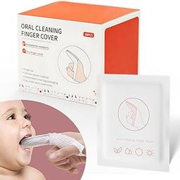 SNOWIE SOFT® 30Pcs Baby Teeth Cleaning Wipes Gum Friendly, Soft Finger-Cot Design with Anti-Slip Loop 30 Individually Sealed Wipes for Babies 0-24 Months Baby Oral Care Essentials-25