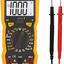 Meco-603 Junior 3½ Digital Multimeter with Holster + Magnet,Backlight, Torch Light, NCV (LED, Buzzer & EF Strenght), hFE(Transistor Test), Diode Test, Audible Continuity, Data Hold and APO functions-image-84