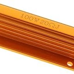 UniQMart 100W Watt 20 Ohm Resistor Aluminum Case Wirewound Chassis Mounted (Pack of 1)-43