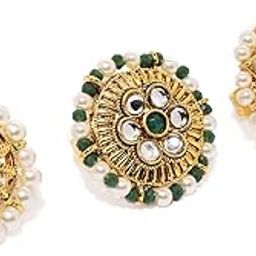Combo Of 3 Traditional Adjustable Finger Ring For Women-ZPFK8732-12