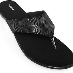 Women's Ethnic & Casual Flat Sandals | College, Work, Smart-Casuals, Ethnic, Festive Occasions, Shopping, Outdoor Sandals for Women | Big Size Only-image-39