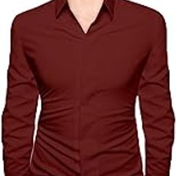 Polycotton Solid Shirt Fabric (Unstitched) UShirt Lpopty PJE-Ushirt MN-1-image-98