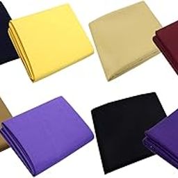 Men's Poly-Cotton Unstitched Shirt & Trouser Fabric Combo Set (Multicolor; 1.20 & 2.25 Meters)-image-45