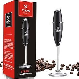 SYNDROME™ Powered by Milk Frother Coffee Beater, Coffee Frother, Coffee Beater Mini Electric, Milk Frother for Coffee, Milk Whisker, Coffee Blender, Cappuccino Coffee Blender (Black)-image-91