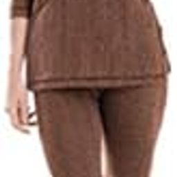 Thermal Set for Women/Ladies/Girls Spaghetti Inner Top, 3/4 Sleeve top and Bottom/Payjma (3 PC Combo) Thermal Set-image-29