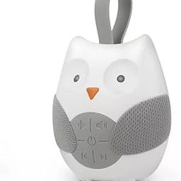 Mom's Aura Baby Music Owl Soothing Sounds Baby Lullaby Speaker with 12 Sound Options - Customizable Timer - Fun and Cute Owl Design - Hanging Loop Attaches to Strollers, Carriers, and More - Battery Power-3