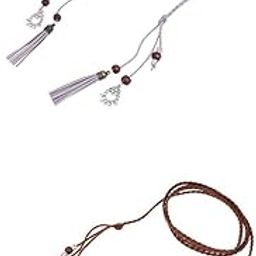 LICHTS®2x Ladies Girls Women Skinny Thin Fashion Waist Belt Waistbelt Tassel |Clothing, Shoes & Accessories | Womens Accessories | Belts|2x Women Waist Belts-image-22