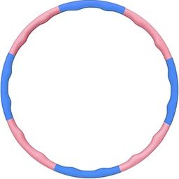 LOOM TREE Weighted Fitness Hoop Training Comfortable Exercise Hoop for Travel Home Gym Pink and Blue | Fitness, Running & Yoga | Fitness Equipment & Gear | Abdominal Exercisers-image-96