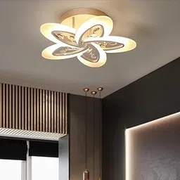 Dimmable Indoor Lighting 40 Watt Chandelier Light Lamp (Tricolour)-picture-33