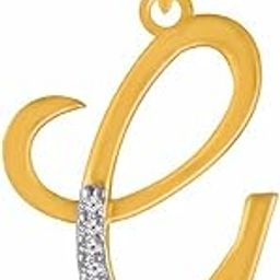 Jewels Gold Plated Diamond Studded G Letter Pendant for Everyone KJPG10-image-13