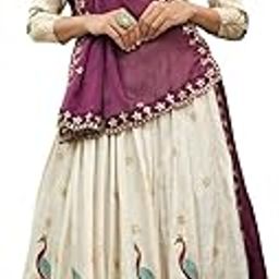 Self Design Semi Stitched Lehenga Choli for Women-image-1