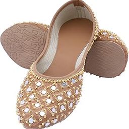 Women's Brown Mojari - 9 UK-picture-28