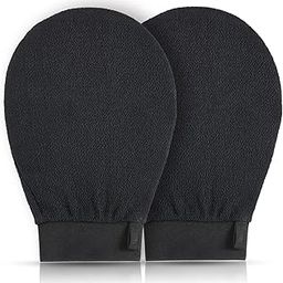 Moohemoo Deep Exfoliating Mitt 2 PCS Exfoliating Glove Body Scrubber for Removing Dirt and Dead Skin, Body Exfoliator for Shower Bath at Home to for Tan Removal, Keratosis Pilaris, Dry Skin Treatment-image-32