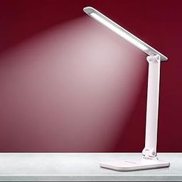 Pick Ur Needs Rechargeable Table Lamp / Study Lamp / Desk Lamp with Micro USB Charging Touch Control Eye-Caring (Flip Desk Lamp)-image-93
