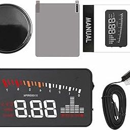bnf® Car Head-up Display 3.5inch Screen Cars Speedometer Windshield Projector-32