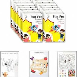Birthday Popper Brain Booster Activity Books - Set of 20 - Interactive Birthday Return Gifts for Kids-image-41
