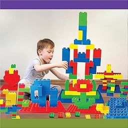 ToyMagic DIY Creative Explosion Construction Blocks 85 Pieces|Creative Activity Kit|Fun Educational Learning Toy|Skill Development Toy|Best Birthday Return Gift for Kids|Made in India,Multi-23