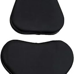 UJEAVETTE Bicycle Saddle Cover PU Leather Exercise Bike Seat Cushion with Back Support Black 16cm 12cm-image-19