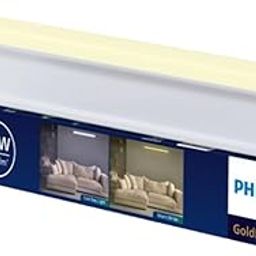 PHILIPS 25W 4ft LED Tubelight | Brighter, Longer Life & Extra Light Coverage LED Tubelight for home | Color : Warm White | Pack of 1 | Gold Perform Series-20